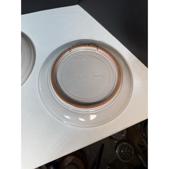 Vintage Frankoma Christmas Nativity Plate 1968,69,70 Christmas Decor Plates - Picture 8 of 8